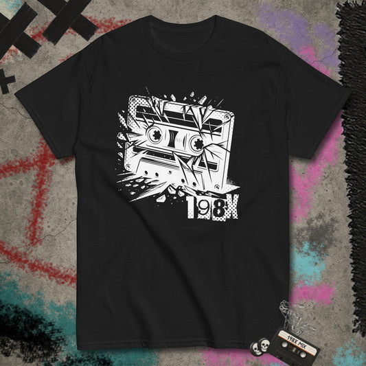 198x Cassette Tape Exploded Standard Tee